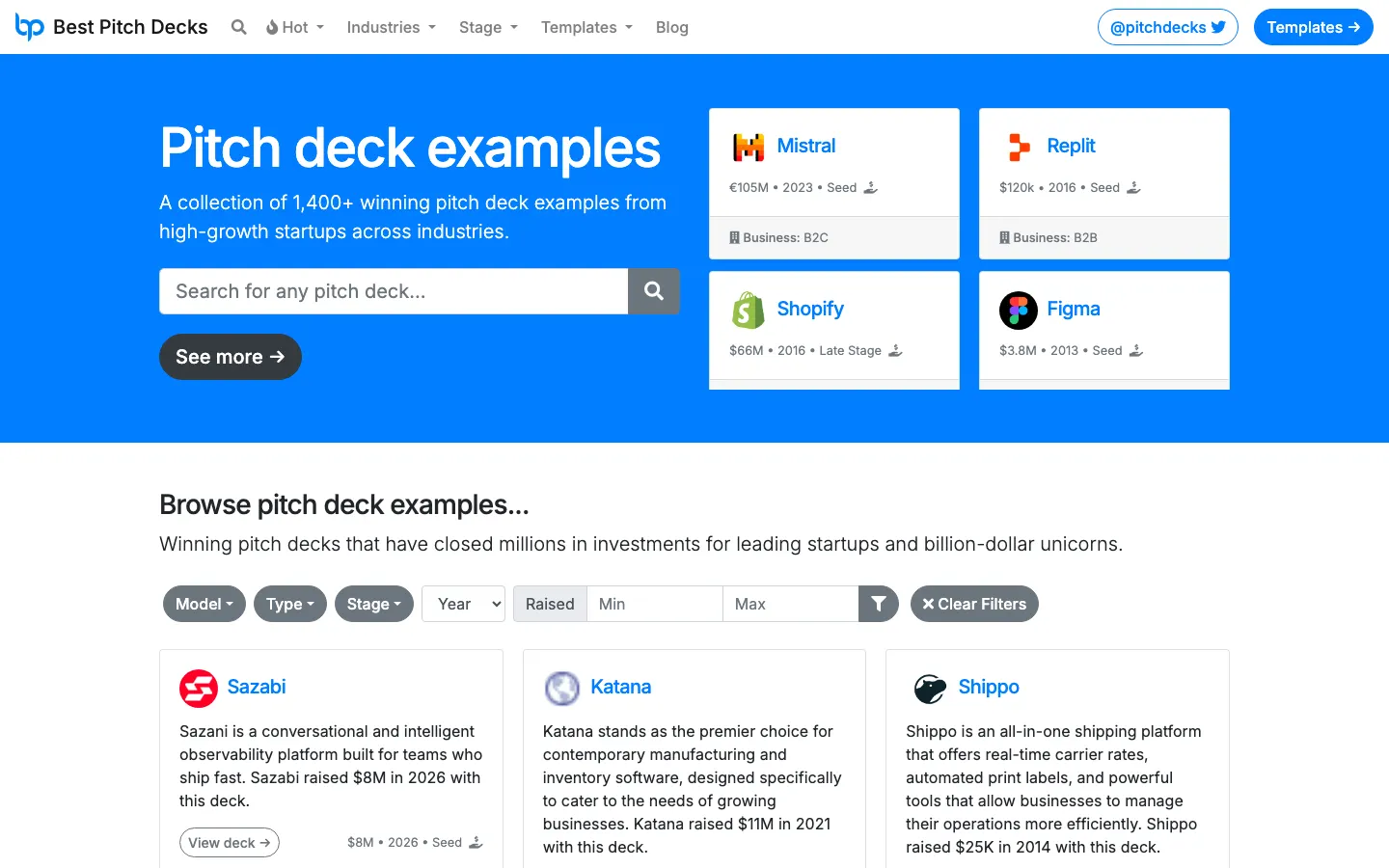 Best Pitch Deck screenshot