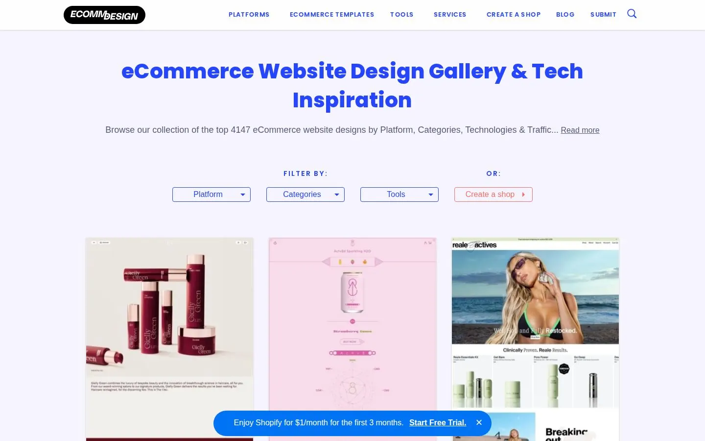 Ecomm.design screenshot