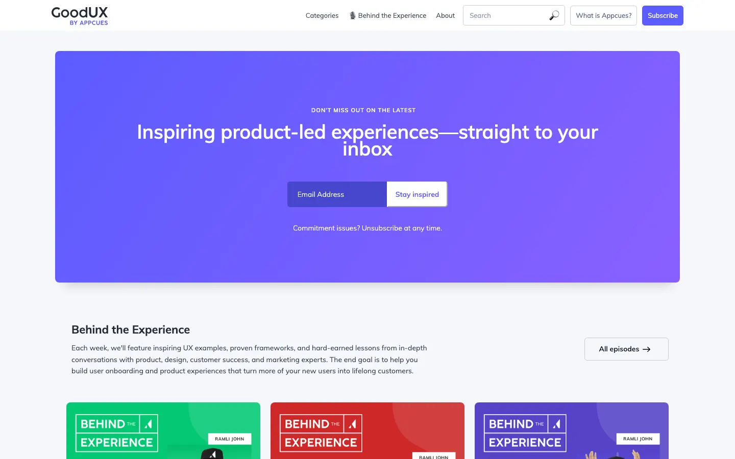 GoodUX screenshot