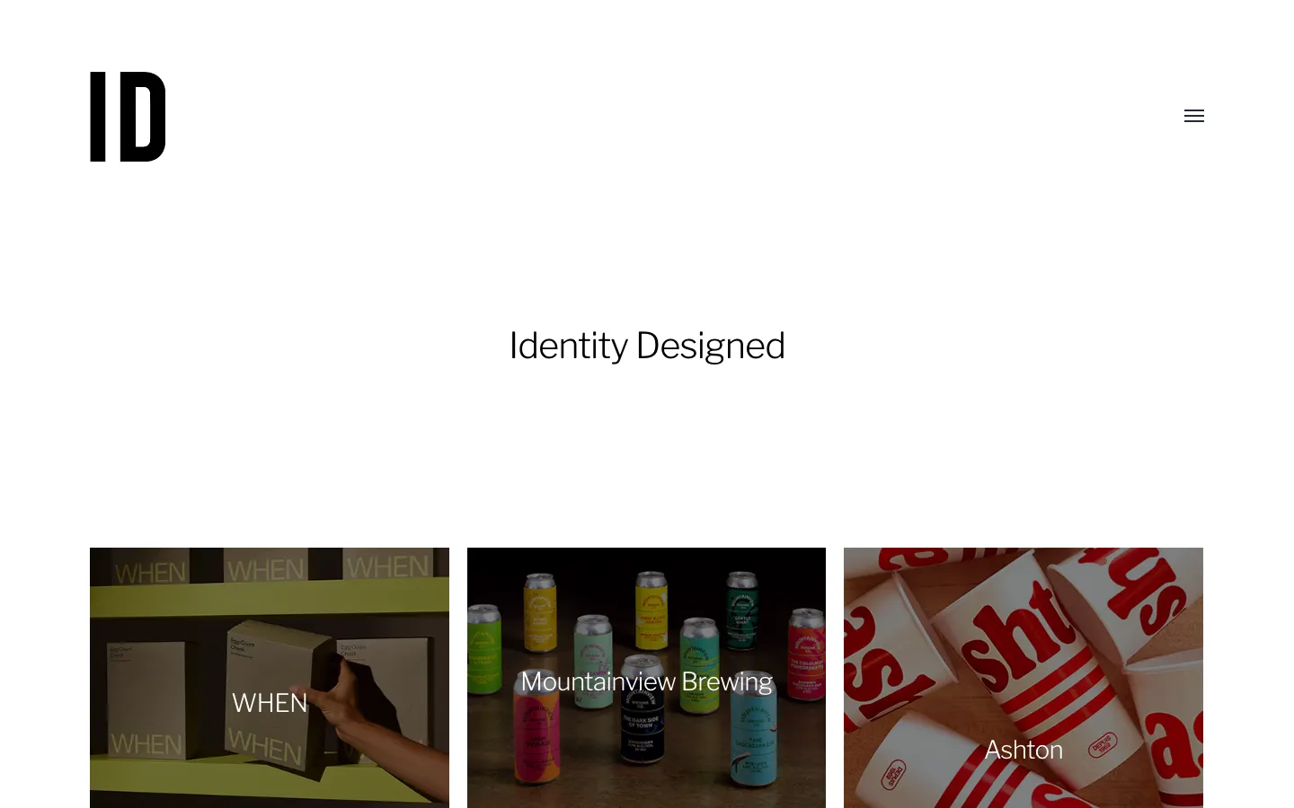 Identity Designed screenshot