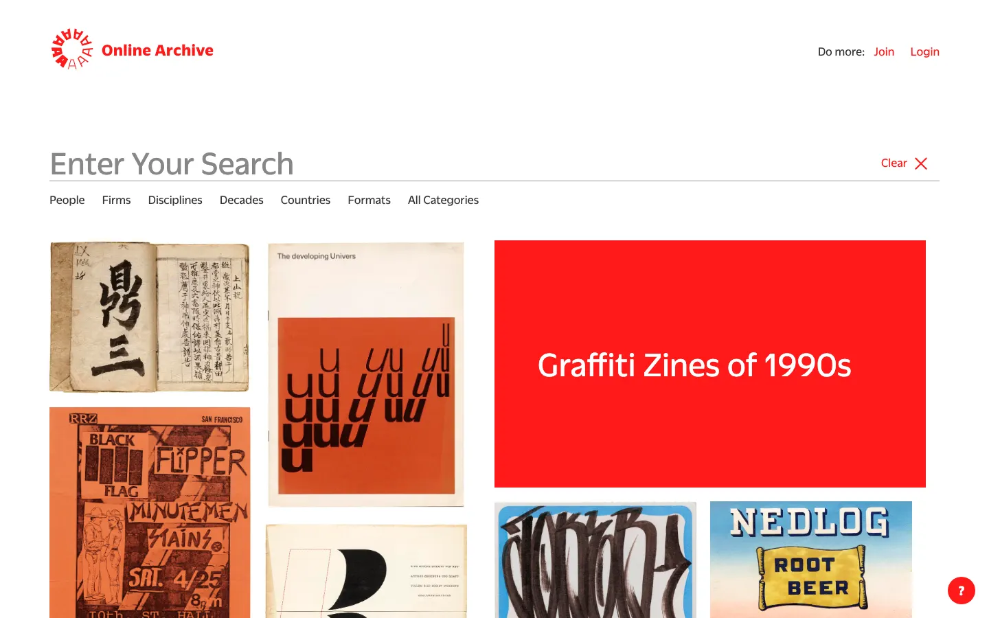 Letterform Archive screenshot