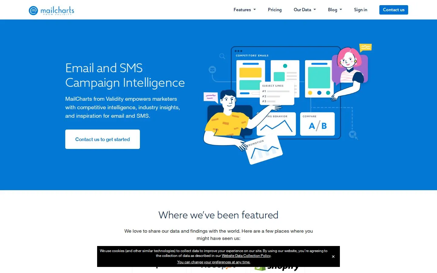 MailCharts screenshot