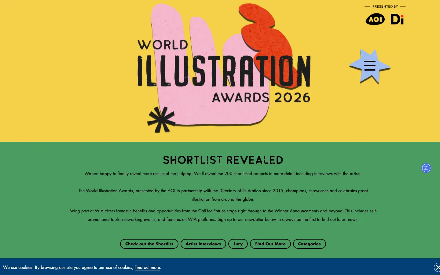 World Illustration Awards screenshot