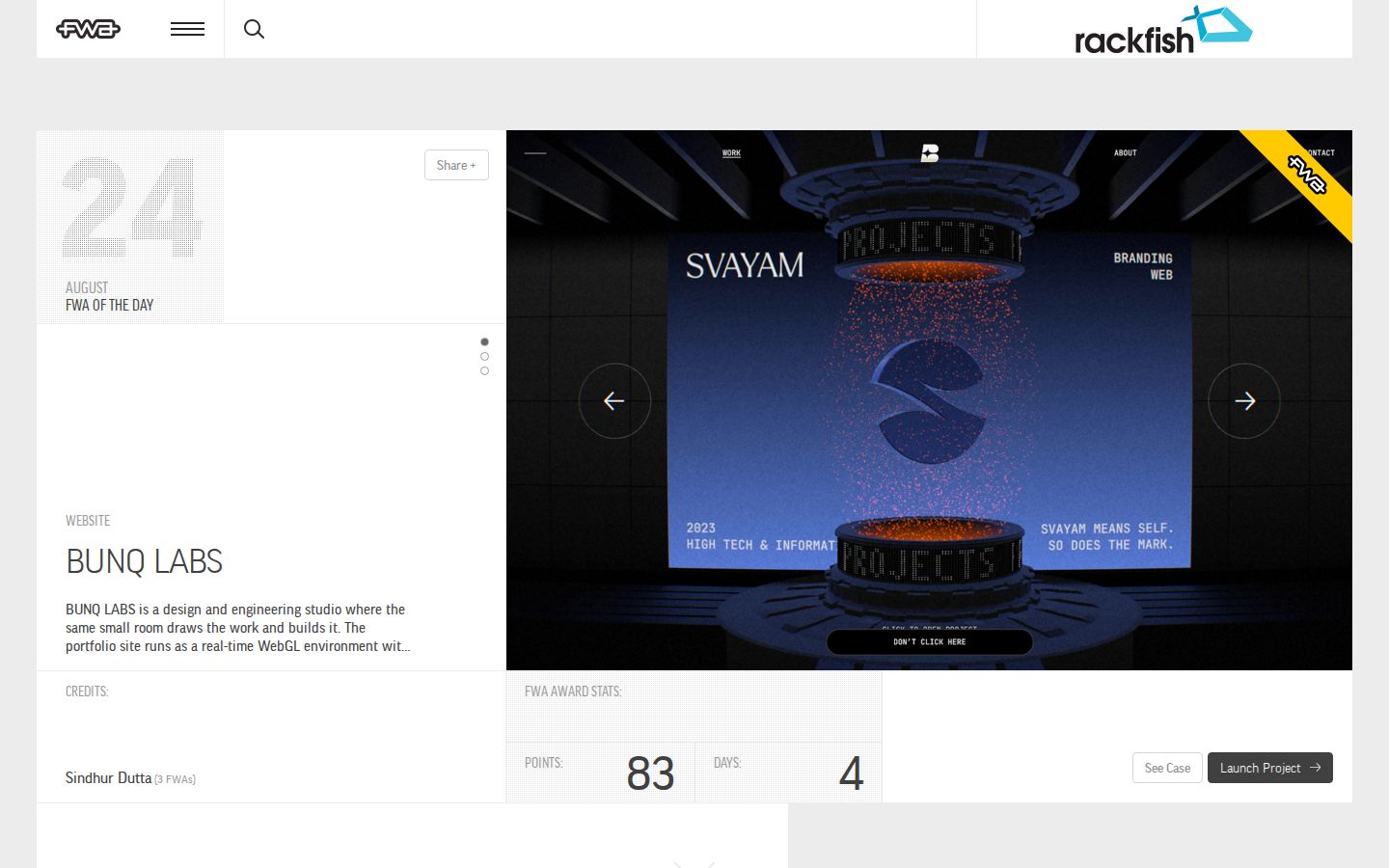The FWA screenshot